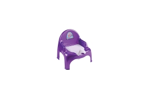 Горшок-стульчик "Дуня" фиолетовый (15). Артикул: 11102 Пр