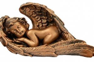 Статуэтка Ангел в крыле(большой). Артикул: керам издел