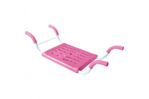 Сиденье на ванну пластмассовое (СВ4/Р розовый). Артикул: СВ4/Р
