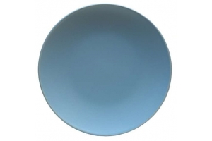 Тарелка плоская 10,5"-270мм (24/6) Голубой. Артикул: HX960102