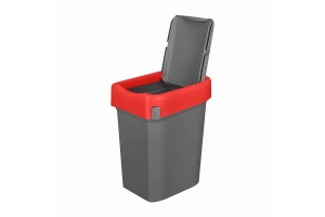 Контейнер для мусора "SMART BIN" 10л (красный) . Артикул: 434214704