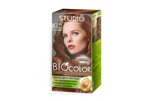 Краска для волос БИГ/STUDIO PROF.BIOCOLOR7.34 ЛЕС.ОР. Артикул: