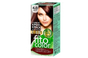 Краска стойкая для волос Fitocolor тон 4.0 Каштан 115мл. Артикул: