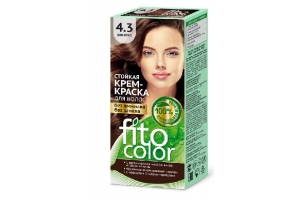 Краска стойкая для волос Fitocolor тон 4.3 Шоколад 115мл. Артикул: