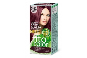 Краска стойкая для волос Fitocolor тон 5.61 Спелая вишня 115мл. Артикул: