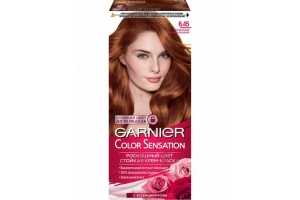 Краска для волос Garnier Color Sensation тон 6.45 янтарный темно-рыжий Женский . Артикул:
