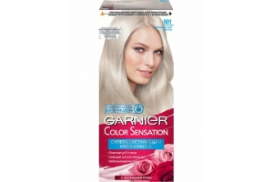 Краска для волос Garnier Color Sensation тон 901 серебристый блонд . Артикул: