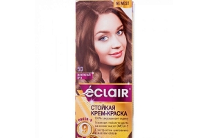 Крем-краска для волос с маслами ЕCLAIR "OMEGA 9", тон 5.3 Золотистый орех . Артикул: