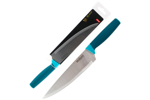 Нож с рукояткой софт-тач VELUTTO MAL-01VEL, 20см. Артикул: 5524