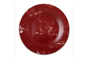Тарелка круглая d=17,5 см коричневый мрамор 6/72. Артикул: 100мк-тм7