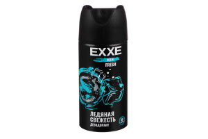 Дезодорант мужской EXXE Fresh спрей 150 мл. Артикул: