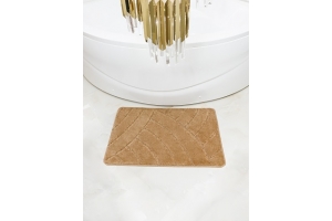 Коврик для ванной комнаты My Crystal серия Gold 50*60 цвет КАПУЧИНО. Артикул: МС2-117