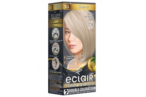 Стойкая крем краска для волос «3D» ECLAIR , тон 9.1 Жемчуг . Артикул: 322704