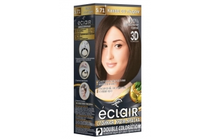 Стойкая крем краска для волос«3D» ECLAIR , тон 5.71 Какао со льдом. Артикул: 322803