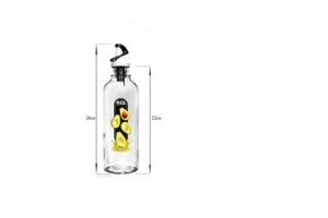 Бутылка для масла цилиндр с самооткрывающимся дозатором 500 мл. Артикул: 02025-00527