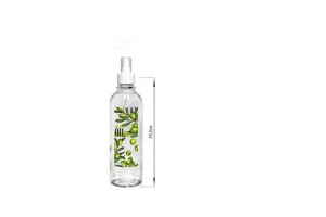 Бутылка цилиндр с кнопочным дозатором для масла/соусов, Olive oil 330 мл. Артикул: 01950-00517