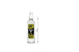 Бутылка цилиндр с кнопочным дозатором для масла/соусов, Olive oil 330 мл. Артикул: 01950-00523