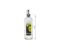 Бутылка цилиндр с мет. дозатором для масла/соусов, OLIVE OIL 330 мл. Артикул: 01910-00826