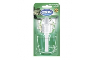 Освежитель воздуха, блок для розетки OZON PLUG IN 19 мл. Белые цветы. Артикул: LR-138