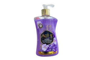 Жидкое мыло с соевым протеином - виноград и цветок purple 450 мл(12шт) . Артикул: Актив