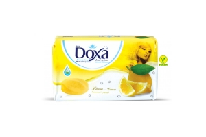 Мыло туалетное в бумажной упаковке 125гр Лимон DOXA . Артикул: /72шт/уп