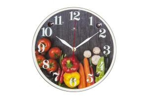 Часы настенные "Овощи для гурмана" . Артикул: 3030-013