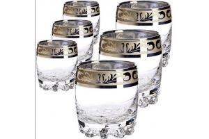 Набор стаканов для виски Богемия 6шт, 305мл. Артикул: MS415/01