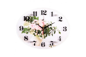 Часы настенные "Розы в кувшине" . Артикул: 3546-018 (5)