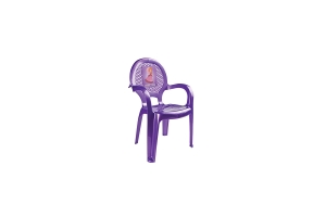 Кресло детское "Дуня" с рисунком фиолет (1). Артикул: 06205 Пр