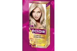 Стойкая крем-краска для волос с маслами ЕCLAIR "OMEGA 9", тон 7.1 Холодный русый / Blond ash/. Артикул: 323084