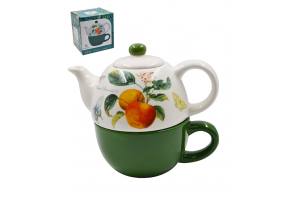 Чайник и чашка набор 2пр "Fruit Garden": (подарочная упаковка). Артикул: L2521162