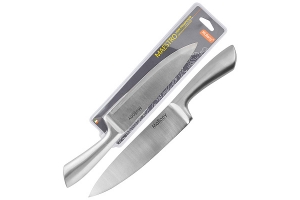 Нож цельнометаллический MAESTRO MAL-02M поварской, 20 см. Артикул: 920232