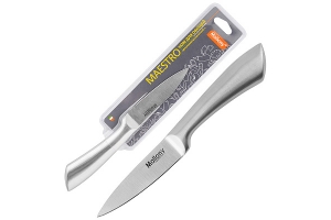 Нож цельнометаллический MAESTRO MAL-05M для овощей, 8 см. Артикул: 920235