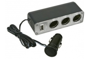 Разветвитель WF-0096 3 разъёма-1 USB, на проводе (100). Артикул: