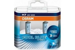 OSRAM Лампа H7 55W PX26d 12V +20% COOL BLUE INTENSE 4200K (EUROBOX -2 шт) (5). Артикул: 64210CBI2