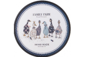 Доска разделочная "FAMILY FARM" диаметр 27,5*1.2 СМ. Артикул: 895-177