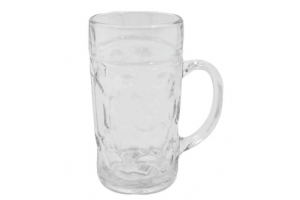Кружка для пива стеклянная 500мл (Базовый). Артикул: D328