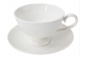 Набор чайный керамический (чайная пара - чашка+блюдце) (Базовый). Артикул: D525