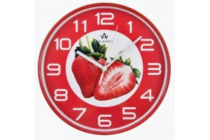 Часы настенные Atlantis TLD-35080E strawberry. Артикул: TLD-35080E