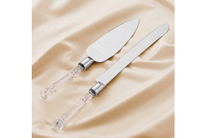 Набор свадебный для торта: нож и лопатка . Артикул: 2452162