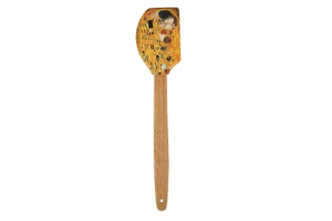 Лопатка кулинарная "Klimt" 29,5*6,5*1см.(min12) (силикон, бук обработанный) (упаковочный пакет). Артикул: 9904424-4