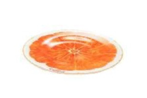 Тарелка D-165 апельсин. Артикул: 10-21 апельсин 1/48