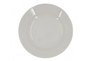 Тарелка керамическая Ø-22см (белье, 2сорт) (Базовый). Артикул: D510