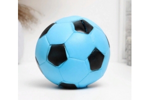 Копилка "Мяч" сине-черный, 15х15х12см . Артикул: 2224129