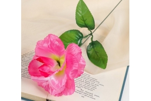Цветы искусственные "Роза розовая" 40 см . Артикул: 183195