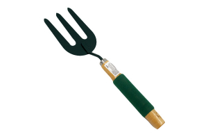 Инструмент садовый 30см ВИЛКА (деревянная ручка-антистресс цветная) . Артикул: MC-2309110
