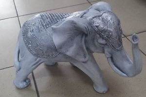 Статуэтка слон африканский большой. Артикул: керам изделие