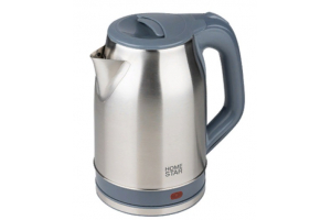 Электрический чайник Homestar HS-1005 (2,3 л) стальной, серый. Артикул: 107003