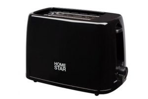 Тостер HomeStar HS-1015, цвет: черный, 650 Вт. Артикул: 106193