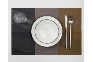 Салфетка сервировочная на стол «Пудра», 45,5×30 см, цвет коричнево-серый. Артикул: 5145094